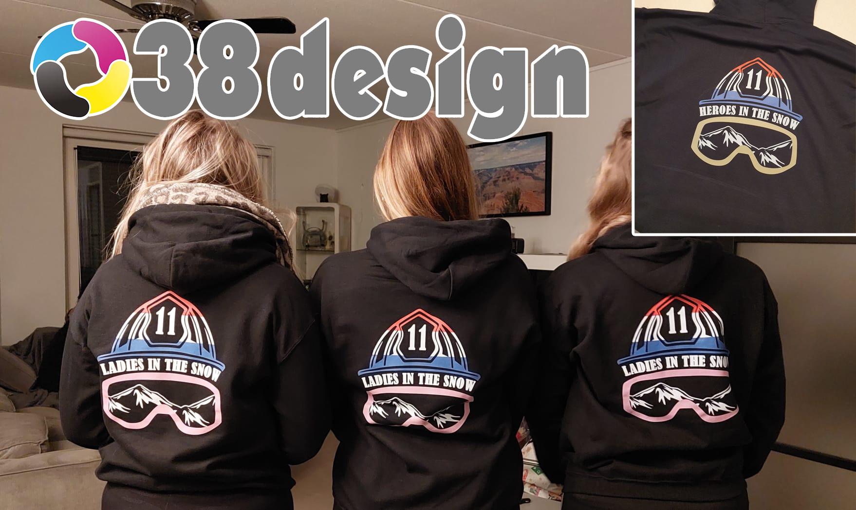 a group of women wearing black hoodies 038 Design Zwolle